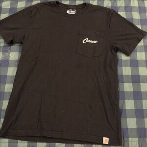 Carhartt Black Holiday T shirt. Men’s size Small